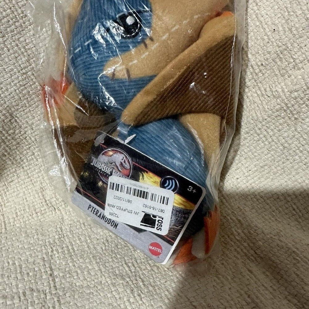 Jurassic World Plush PTERANODON &Sound 2021 Legacy Collection Mattel Stuffed-New